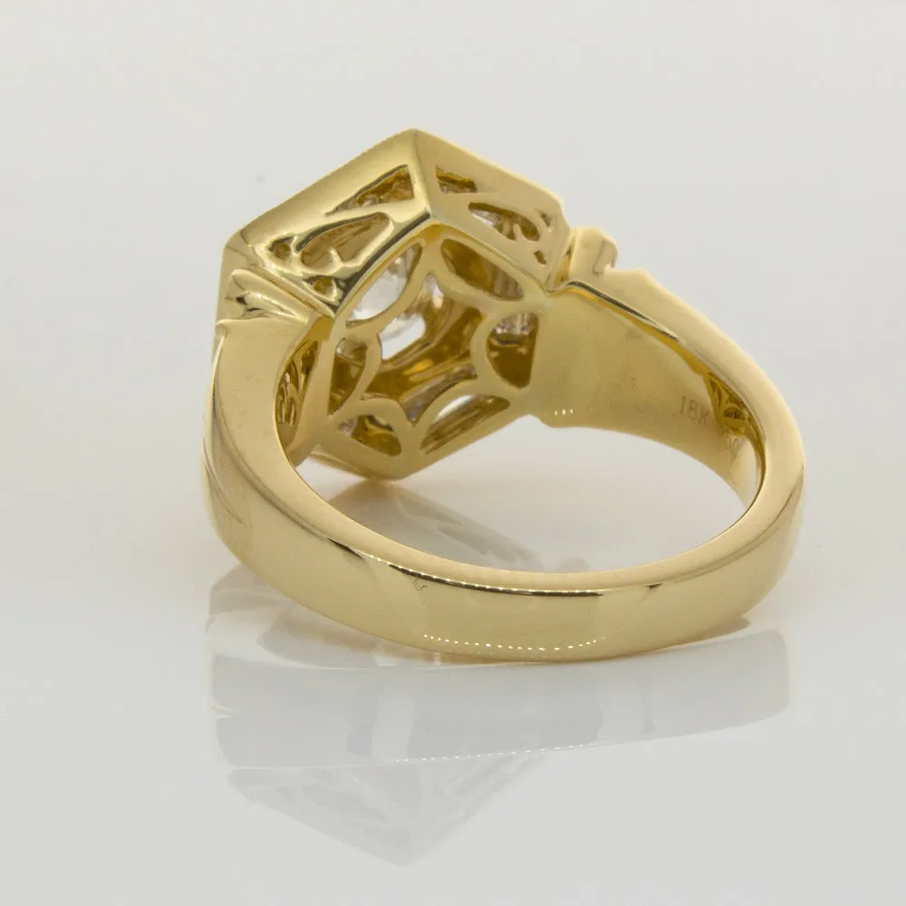 18ct Yellow Gold .86ct Diamond Ring