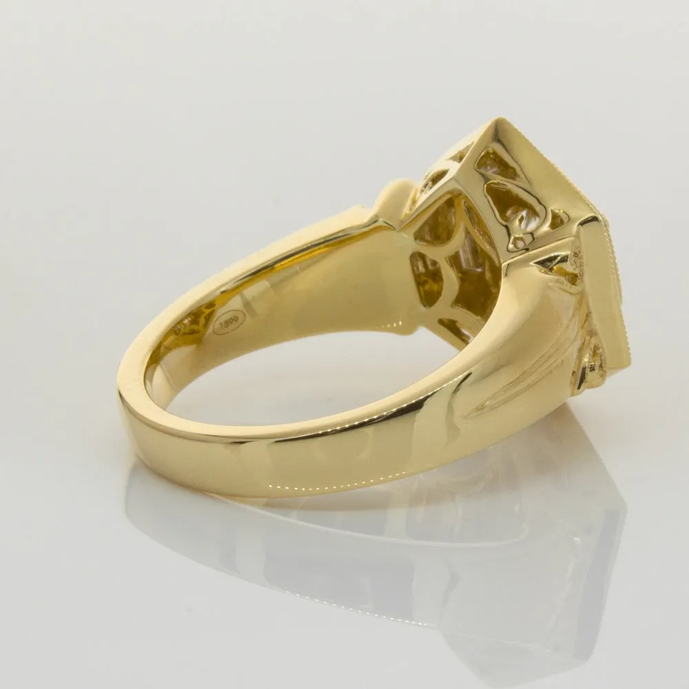 18ct Yellow Gold .86ct Diamond Ring