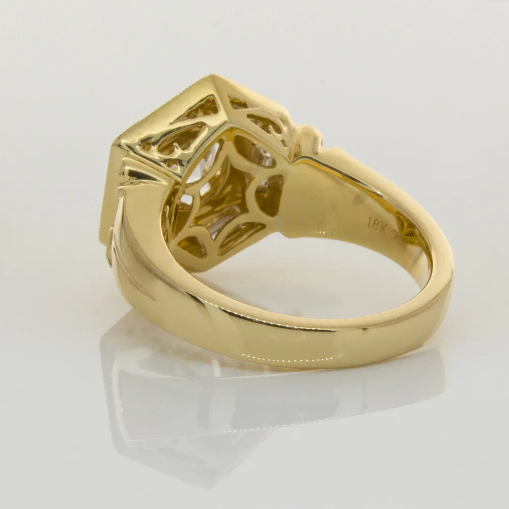 18ct Yellow Gold .86ct Diamond Ring