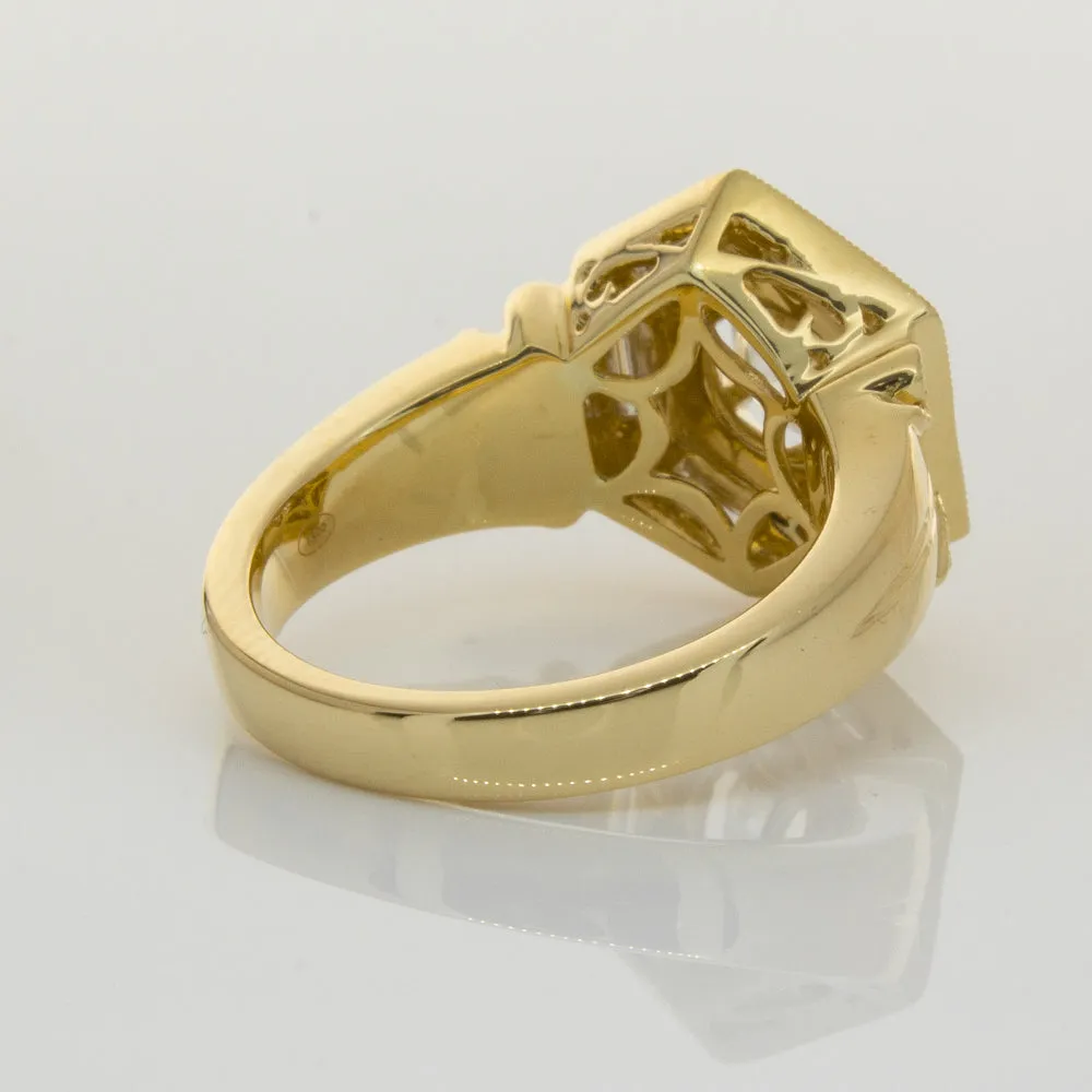 18ct Yellow Gold .86ct Diamond Ring