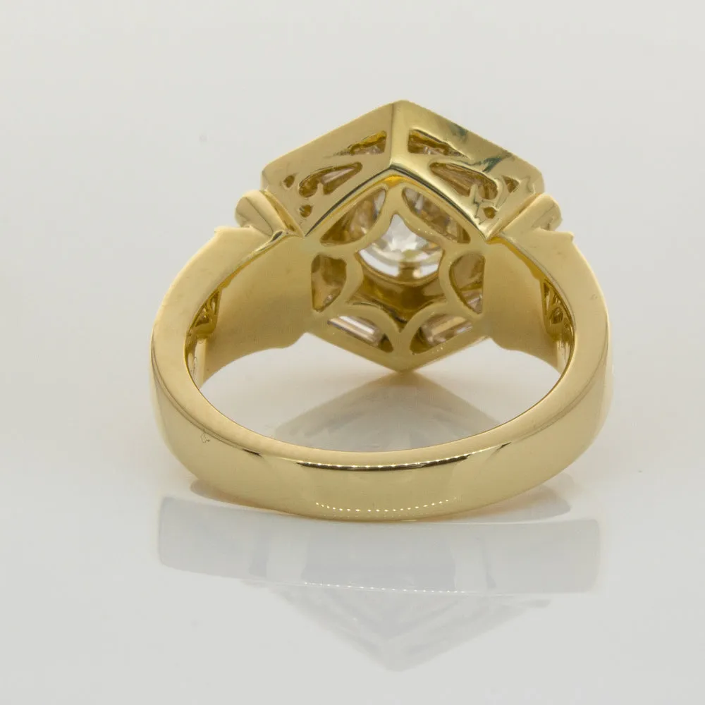 18ct Yellow Gold .86ct Diamond Ring