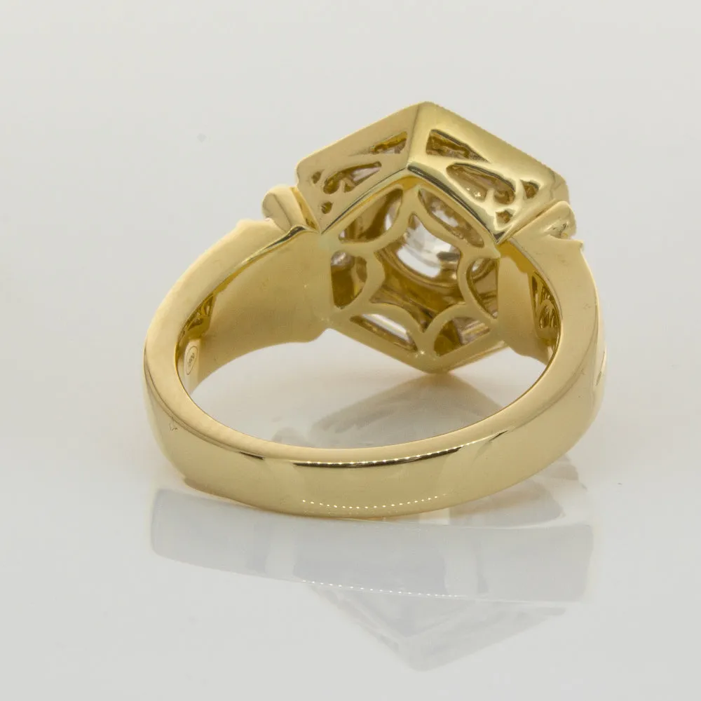 18ct Yellow Gold .86ct Diamond Ring