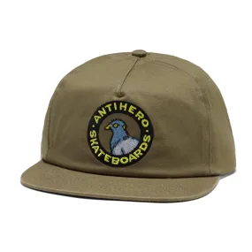 Anti Hero - Pigeon Round Snapback (Khaki)