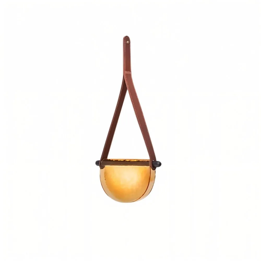 Avgi Leather Pendant Light