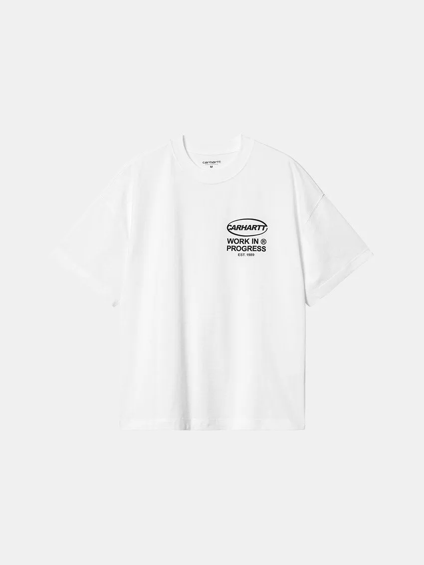 Body Of Work Tee White/Black