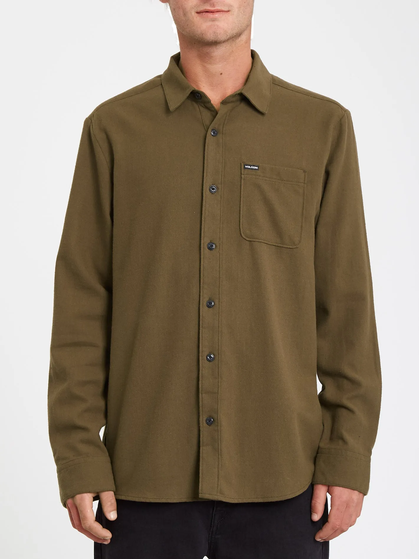 Caden Solid Shirt - WREN