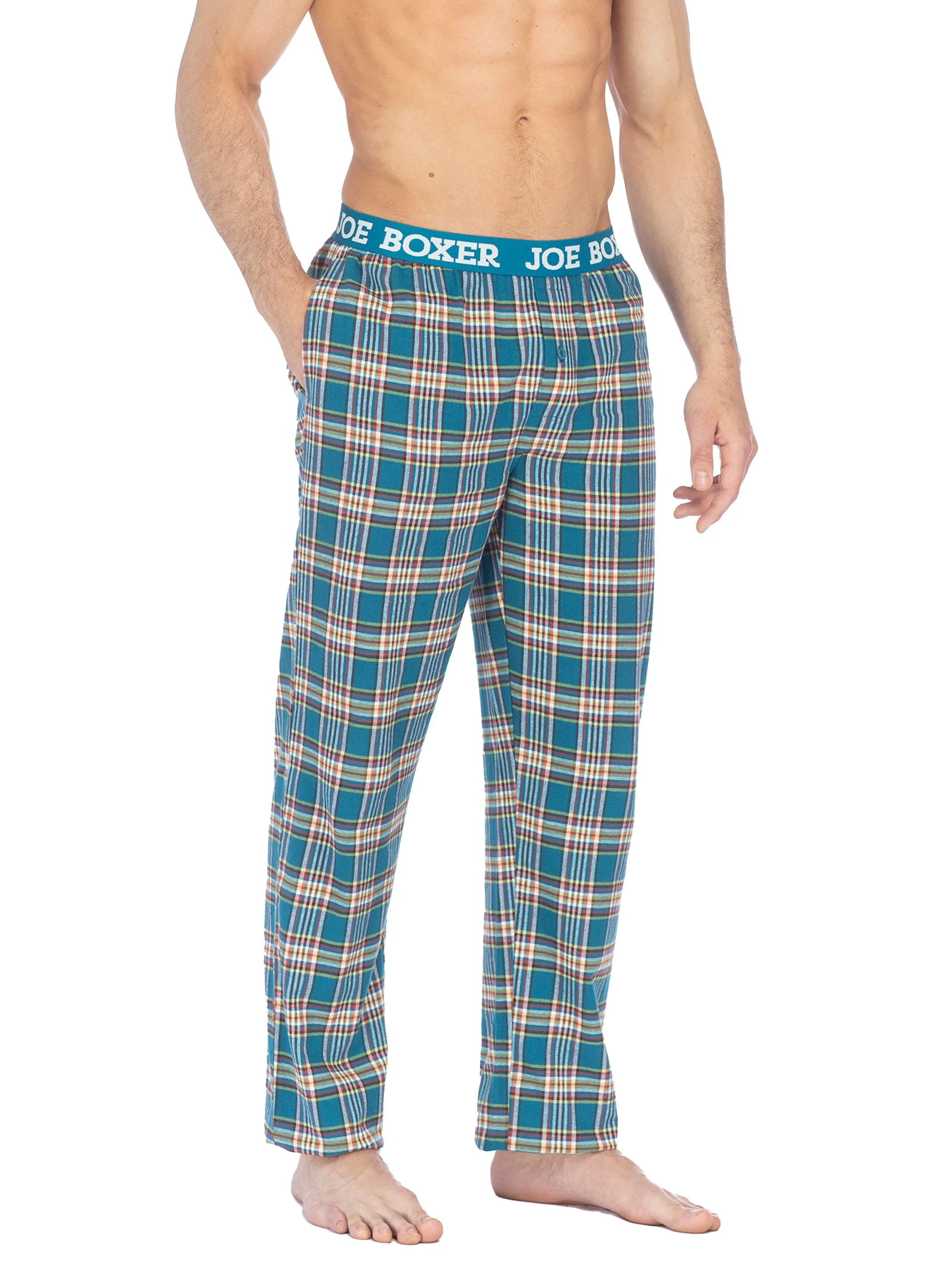 CLASSIC FLANNEL PANT | TURQUOISE PLAID