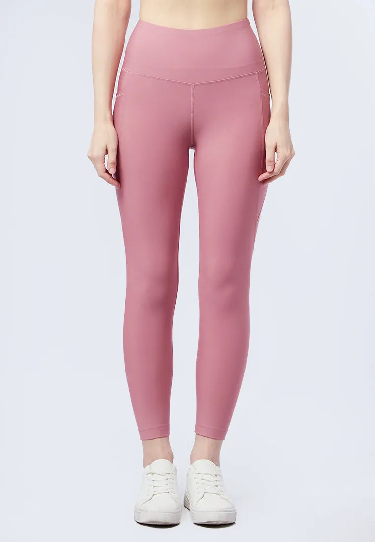 Crop Sports Legging with Side Pockets