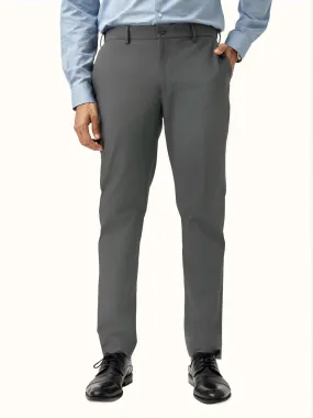 Dark Grey Stretch Formal Pants