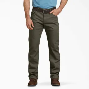 Dickies - Men's Regular Fit Duck Pant - DP803 Moss Green