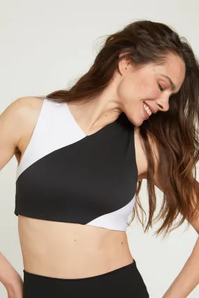 EASY MOVE SPORTS BRA - BLACK