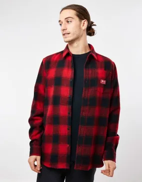 Etnies x Independent Flannel Shirt - Red