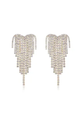 Gala Crystal Fringe Earrings