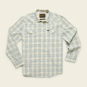 H Bar B Tech Longsleeve - Barrett Plaid : Pool