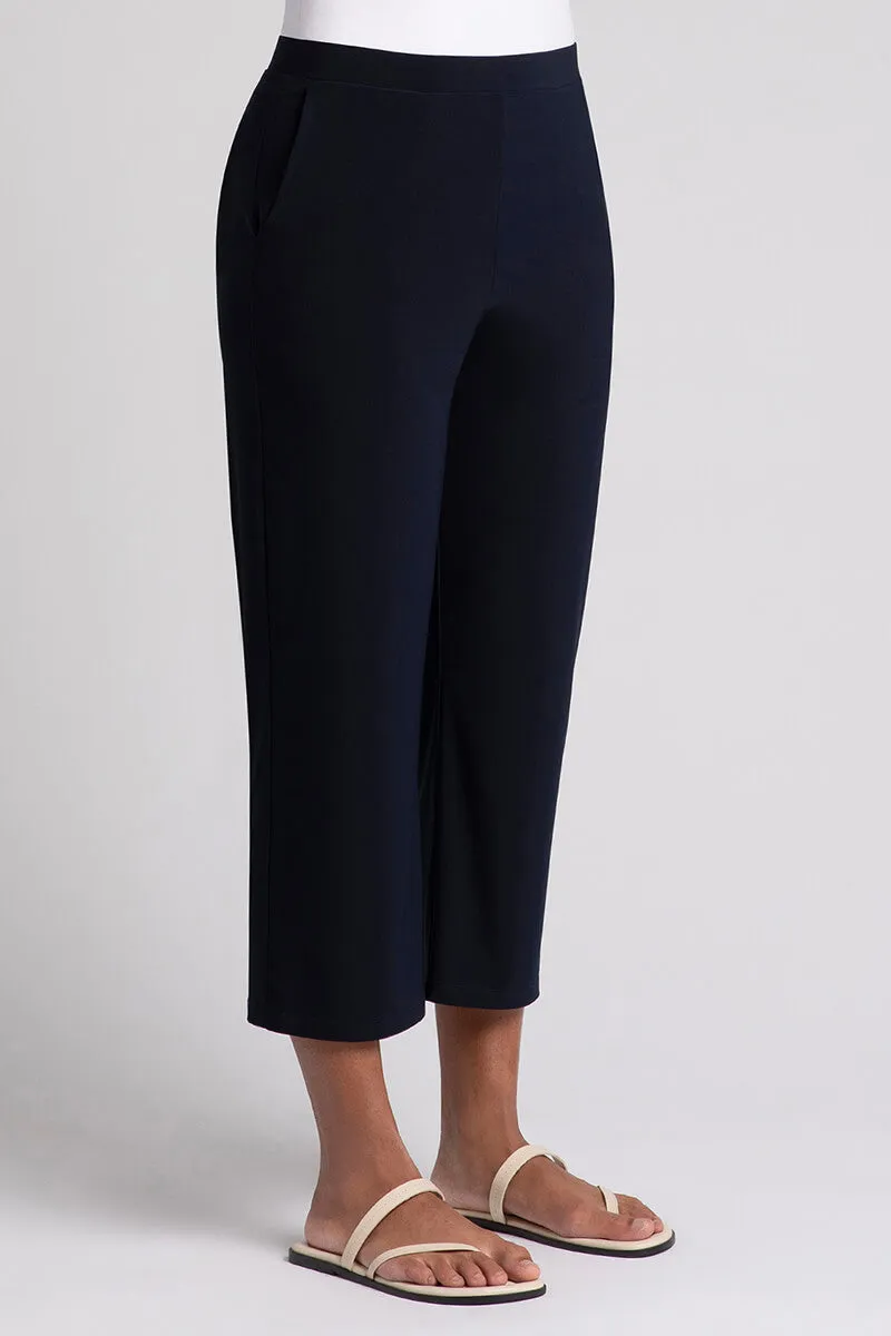 Nu Straight Leg Crop | Navy