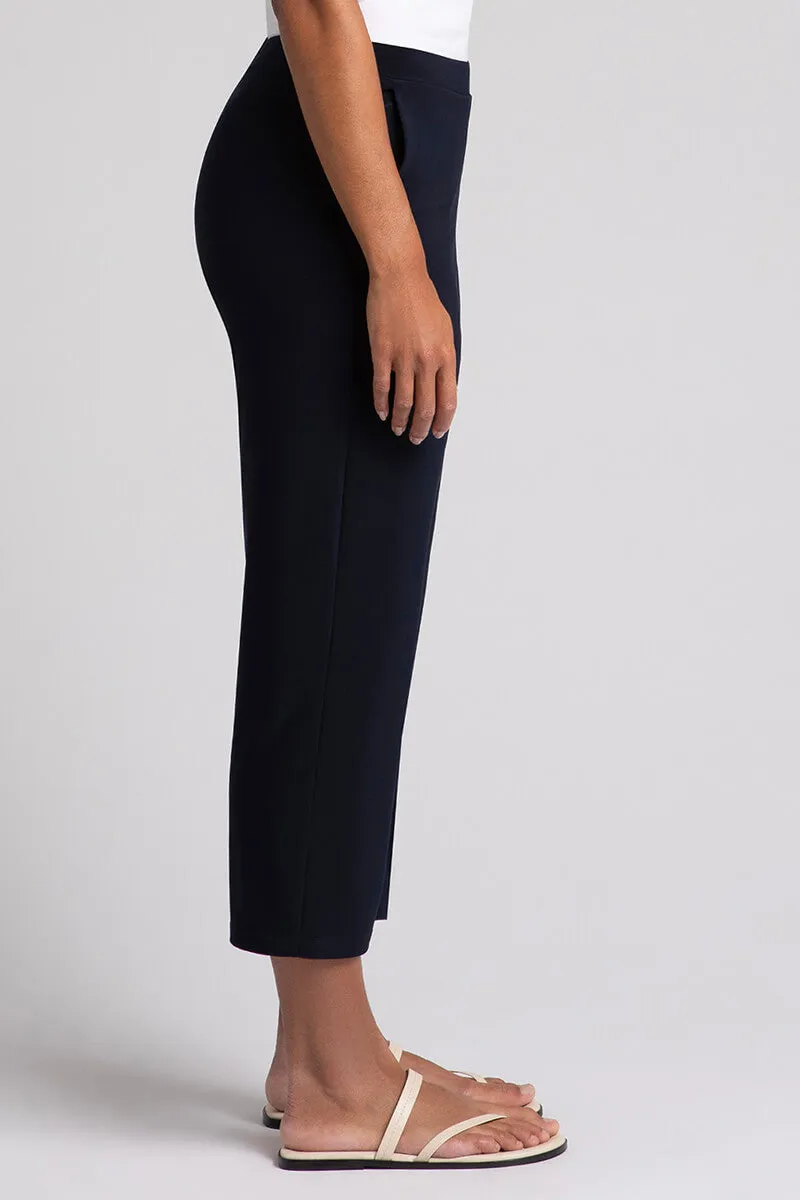 Nu Straight Leg Crop | Navy