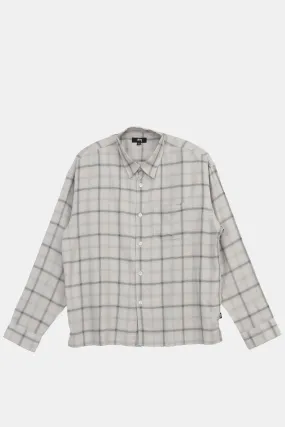 Shadow Plaid Rayon Shirt