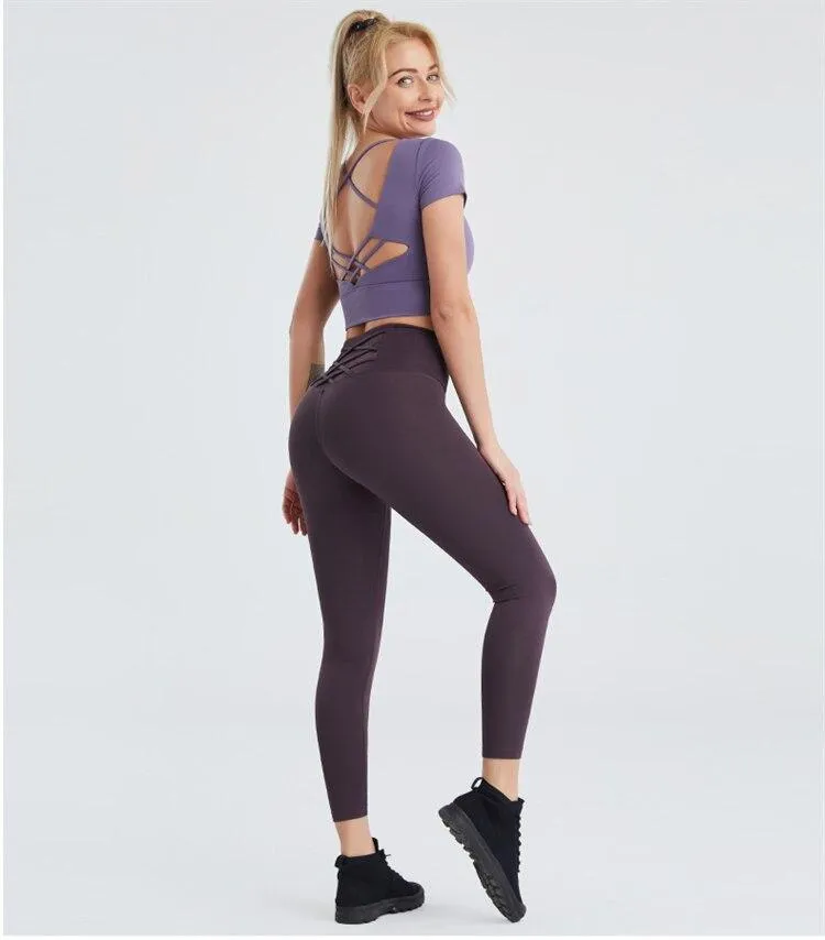 Sierra Fitness Leggings with Workout Top