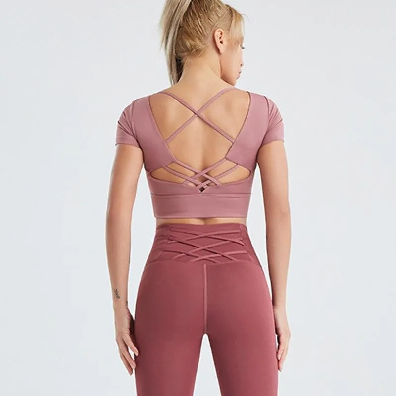 Sierra Fitness Leggings with Workout Top