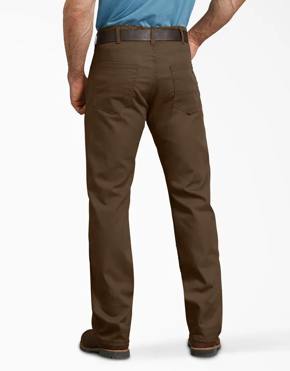 Work Pants - Dickies FLEX Regular Fit Straight Leg Tough Max Duck 5-Pocket Pants DP803