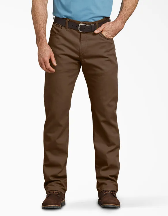 Work Pants - Dickies FLEX Regular Fit Straight Leg Tough Max Duck 5-Pocket Pants DP803