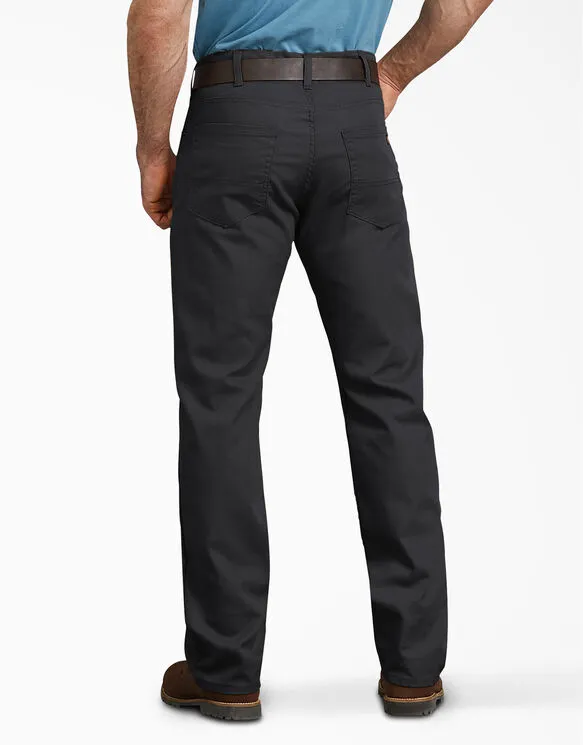 Work Pants - Dickies FLEX Regular Fit Straight Leg Tough Max Duck 5-Pocket Pants DP803